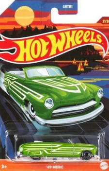 Hot Wheels-Convertible Classics 7/10 49 Merc  action figure collectible [Barcode 887961911077] - Main Image 1