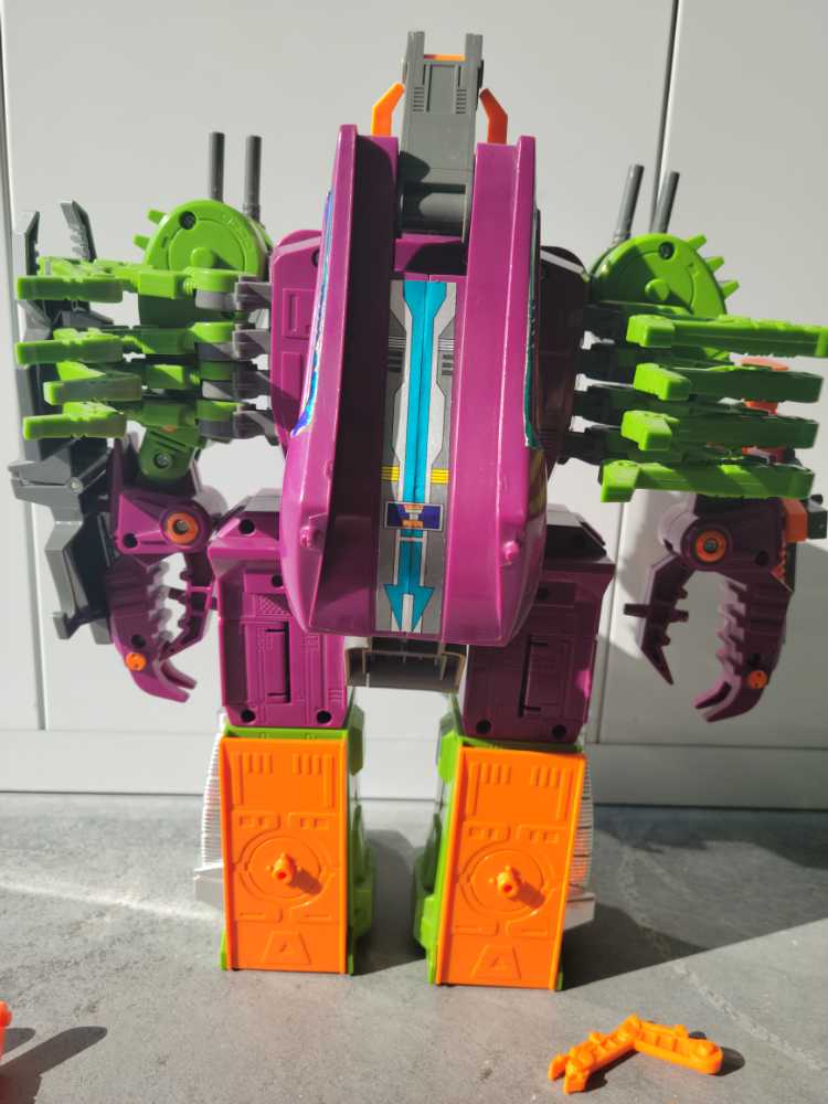 Scorponok With Fasttrack And Lord Zarak Headmaster - Hasbro (1987) action figure collectible - Main Image 3