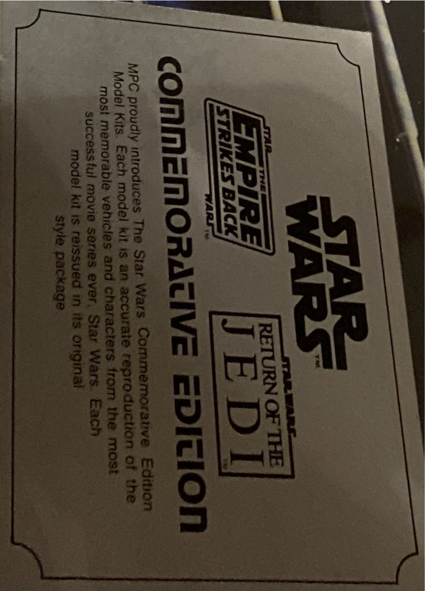 Star Wars Return Of The Jedi Vintage 12 X-wing Fighter Model Building Kit By Erti - Ertl action figure collectible [Barcode 036881089186] - Main Image 2