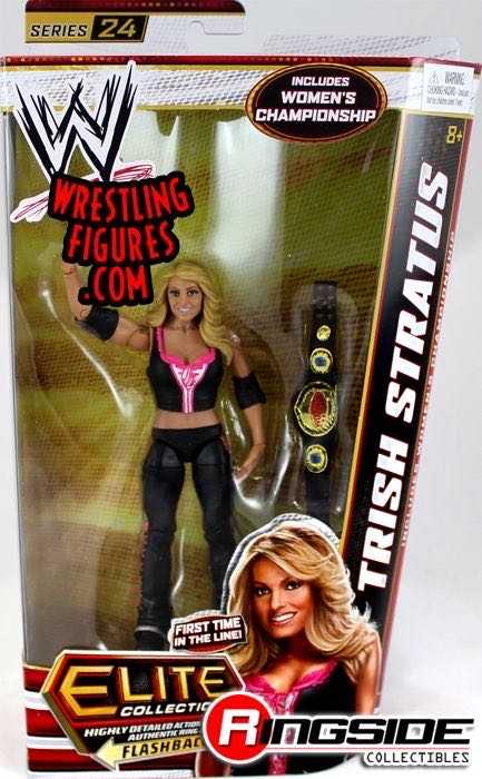 WWE Elite Series 24: Trish Stratus - Mattel (WWE) action figure collectible - Main Image 2
