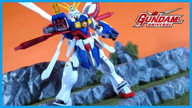 God Gundam (GU-11) - Bandai/Tamashii Nations (Mobile Fighter G Gundam) action figure collectible [Barcode 851365007605] - Main Image 3