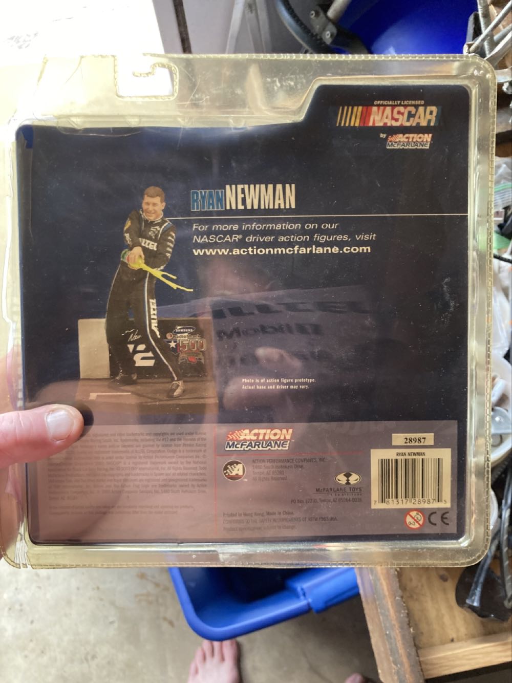 Ryan Newman Mcfarlane Nascar Series 1 Direct - McFarlane action figure collectible [Barcode 781317289875] - Main Image 2