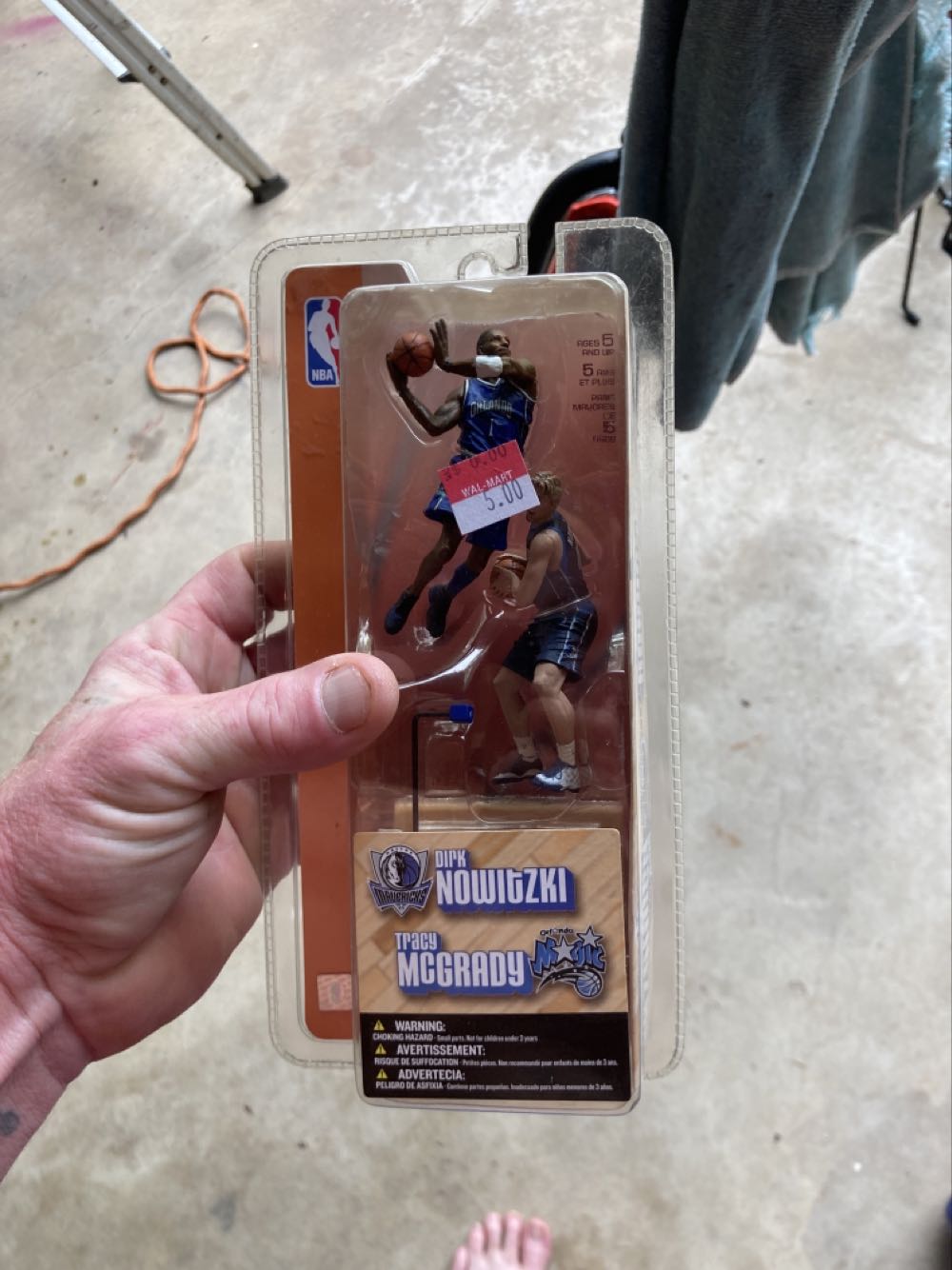 NBA Tracy Mcgrady & Dirk Nowitzki - McFarlane action figure collectible [Barcode 787926751161] - Main Image 3