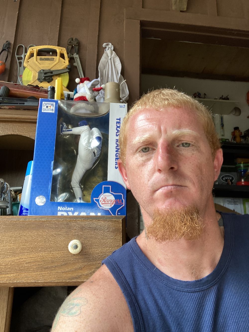 Nib Nolan Ryan Texas Rangers 12” White Jersey - McFarlane action figure collectible [Barcode 787926724110] - Main Image 4