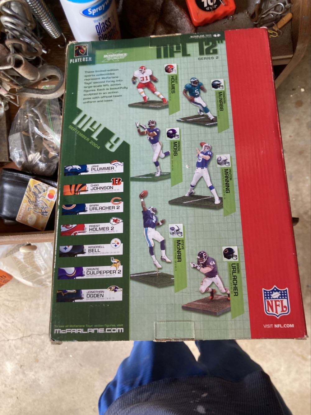 Moss Series 2 Mcfarlane 12” Nfl Football 12” Randy Moss Minnesota Vikings New - McFarlane action figure collectible [Barcode 787926742428] - Main Image 3