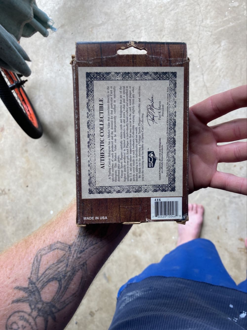 Limited Edition Sports Plaques - Vintage Sports Plaques action figure collectible [Barcode 730828100469] - Main Image 2