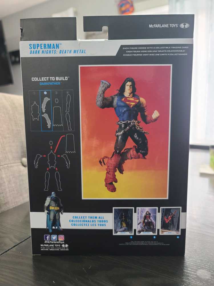 Loose Darkfather BAF Superman - McFarlane Toys™ (Comic Book) action figure collectible - Main Image 2