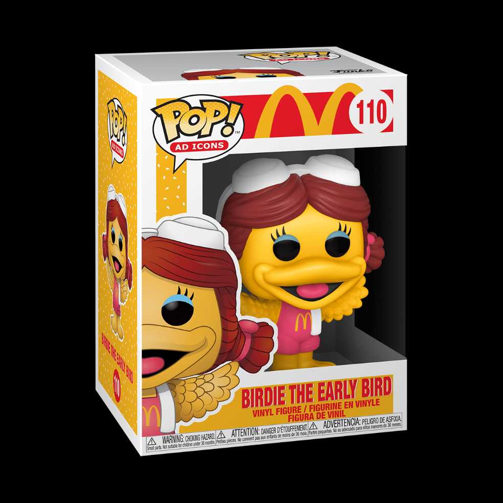 McDonald’s: Funko Pop! Mcdonald’s - Birdie #110 - Funko Pop! Ad Icon (McDonald’s) action figure collectible [Barcode 889698529921] - Main Image 3
