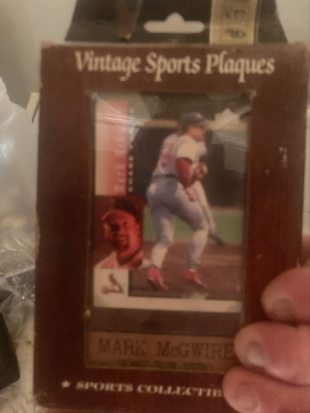 Mark Mcgwire - Vintage Sports Plaques action figure collectible [Barcode 730828100469] - Main Image 2