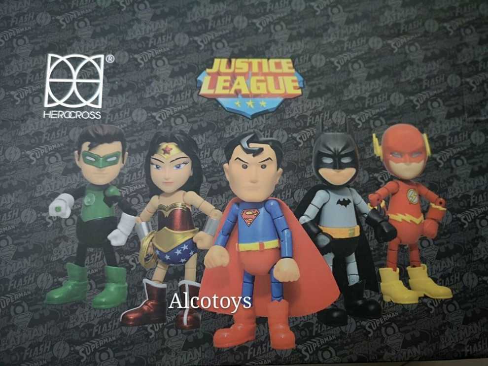 Hero Cross Superman ”justice League” Mini Hybrid Metal Figuration - Herocross (DC Comics) action figure collectible [Barcode 4897058782011] - Main Image 4
