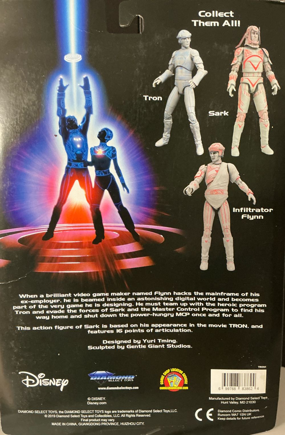 Tron: Sark - Diamond Select (Tron) action figure collectible [Barcode 699788838624] - Main Image 2