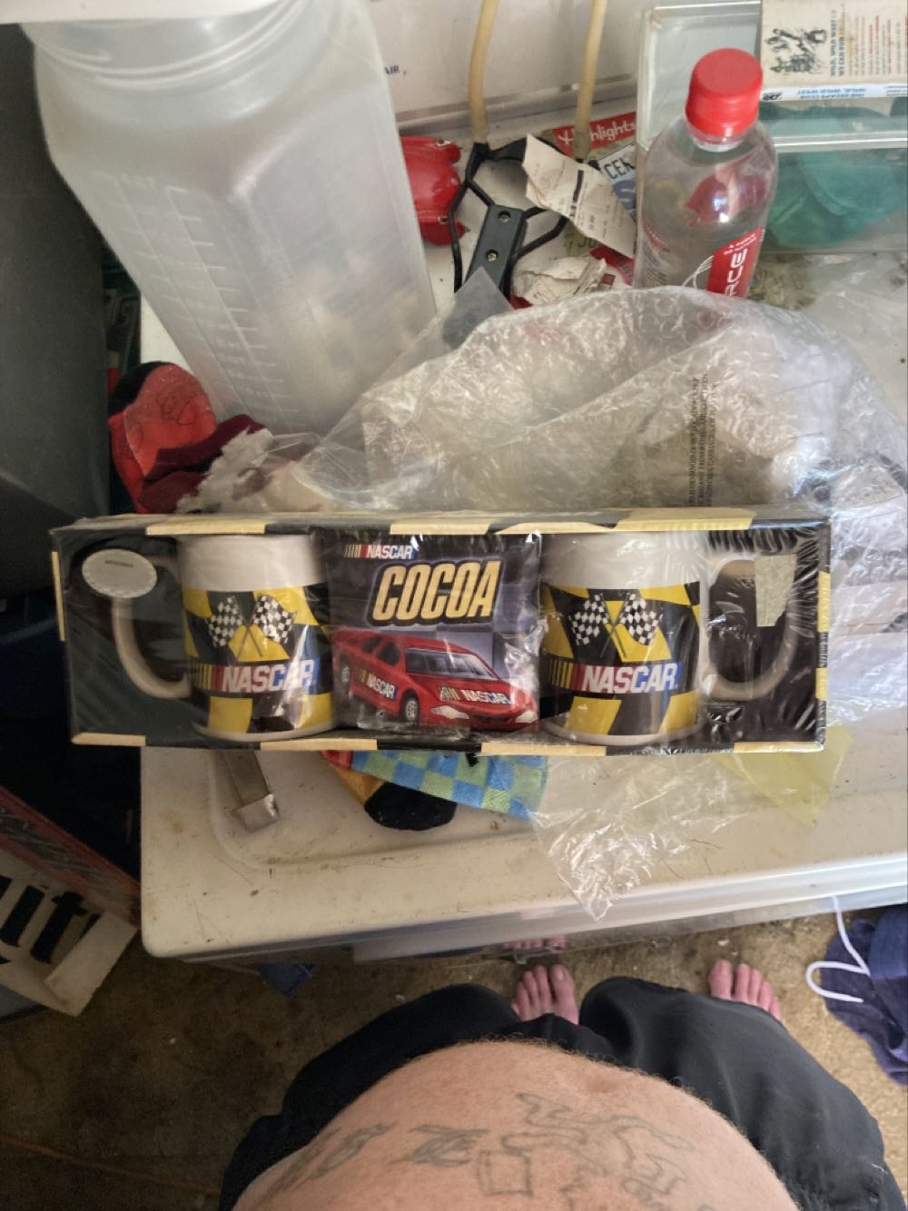 Nascar Cups And Cocoa New In - Sherwood Brands action figure collectible [Barcode 073964435508] - Main Image 2