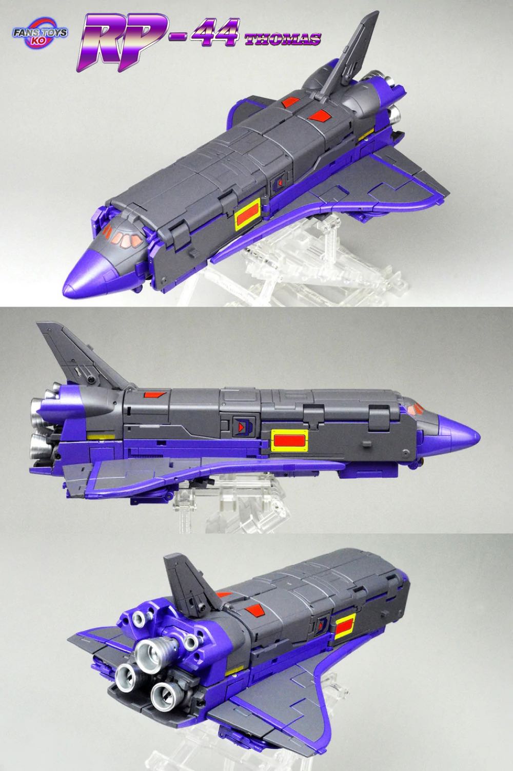 Fans Toys 44 Thomas (Astrotrain) - Fans Toys (The Transformers) action figure collectible [Barcode 6832037007264] - Main Image 2