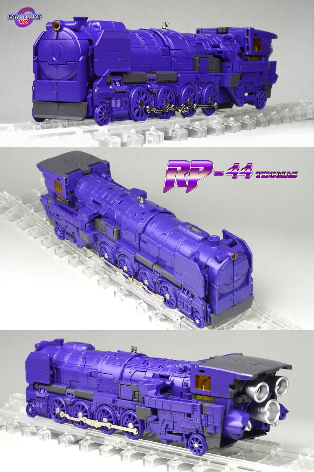 Fans Toys 44 Thomas (Astrotrain) - Fans Toys (The Transformers) action figure collectible [Barcode 6832037007264] - Main Image 3
