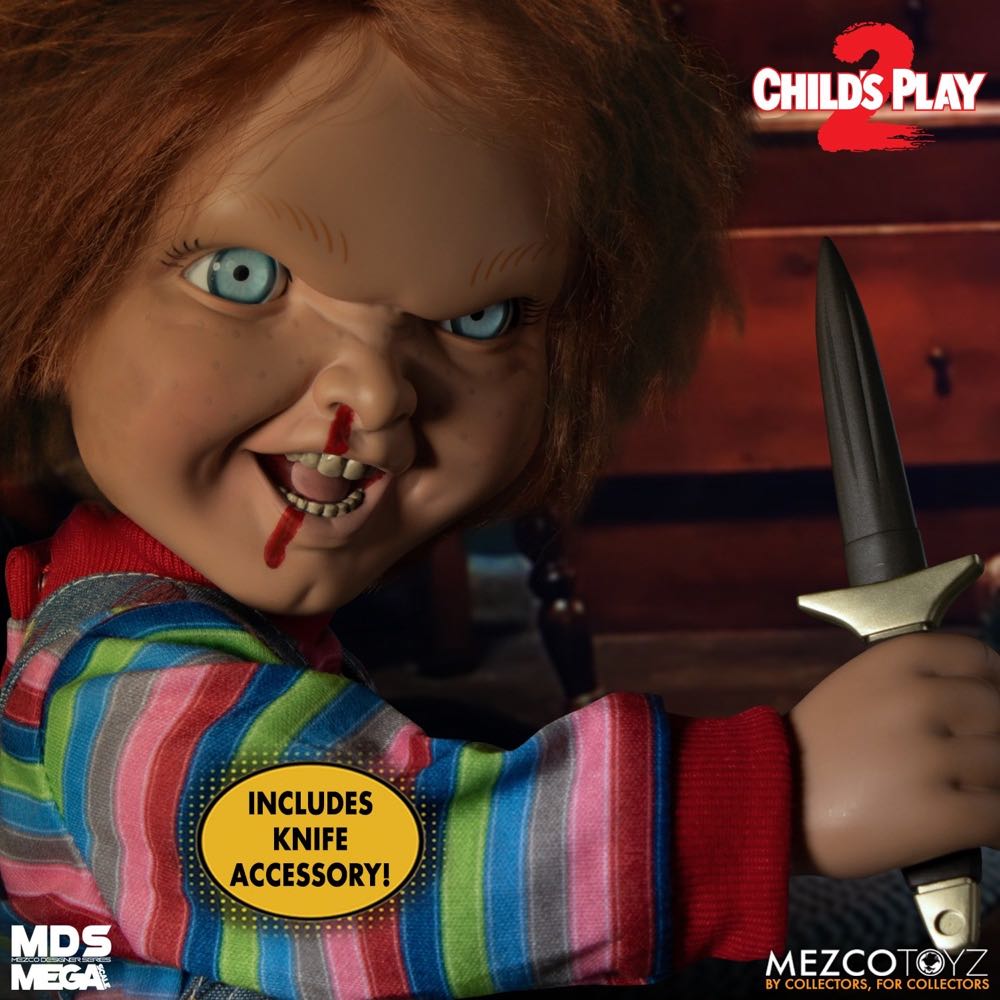 Chucky 15’ <Childs Play 2> - Mezco Toyz (Child’s Play) action figure collectible [Barcode 696198780239] - Main Image 3