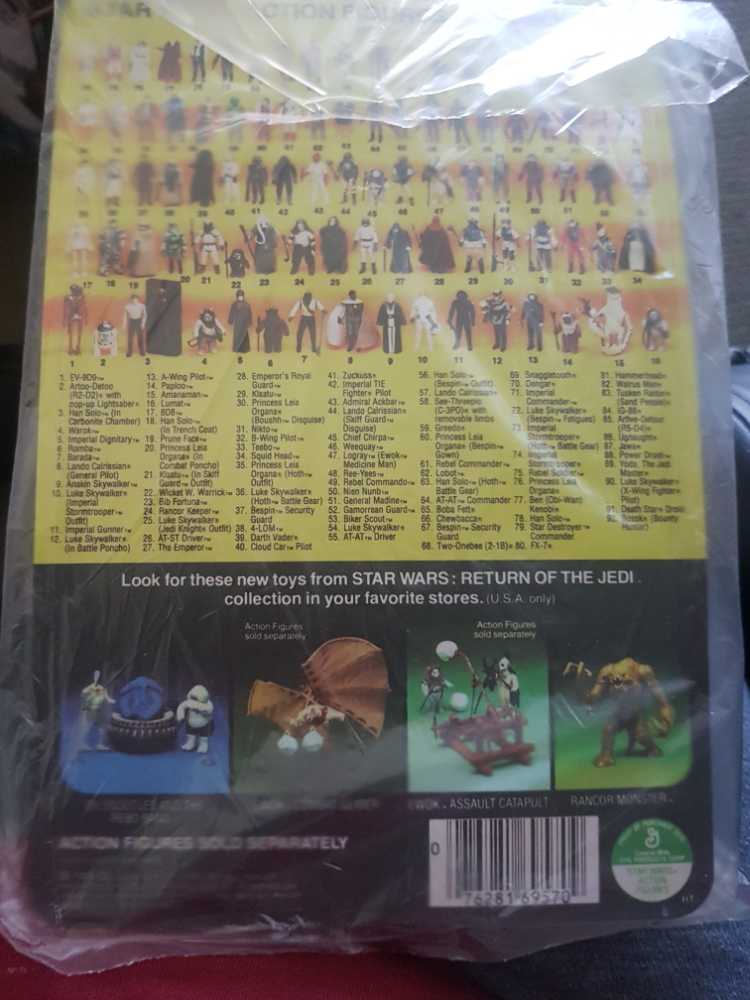 Star Wars: Return of the Jedi - Luke Skywalker ( Endor Escape) - Kenner (92 Back) (Star Wars - Return Of The Jedi) action figure collectible [Barcode 076281695709] - Main Image 3