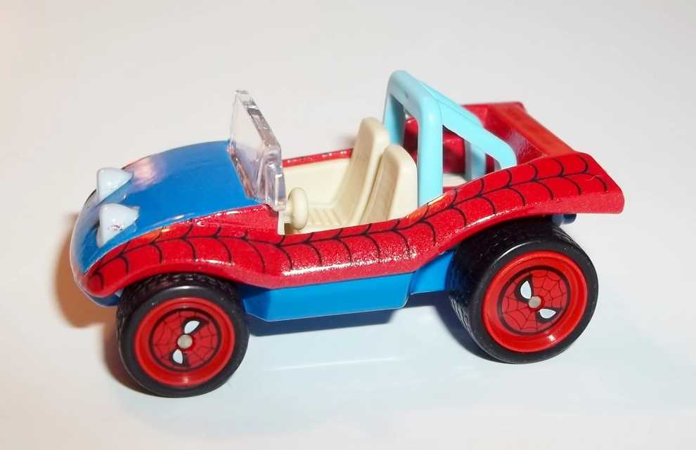 Spider-Mobile  (Hot Wheels - Retro Entertainment) action figure collectible [Barcode 887961555837] - Main Image 2