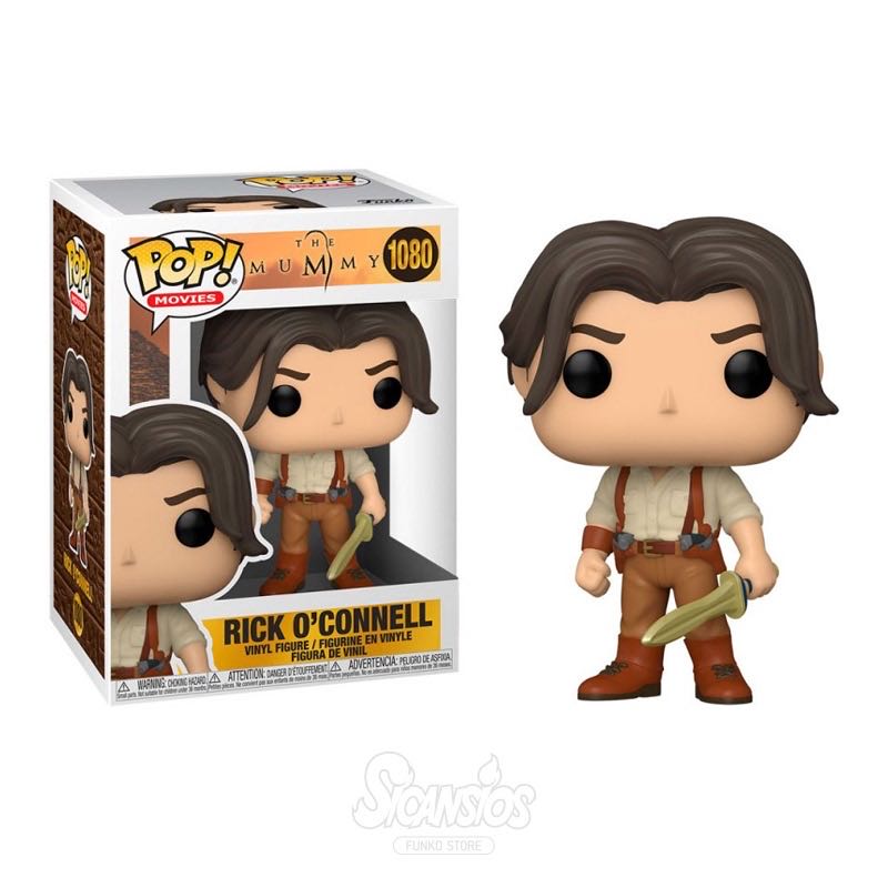 Rick O’Connell (the Mummy) 1080 - Funko Pop (Funko Pop! Movies) action figure collectible [Barcode 889698491655] - Main Image 2