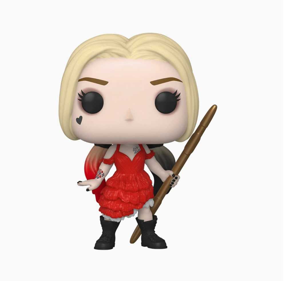 DC Comics: Funko Pop! The Suicide Squad - Harley Quinn Damaged Dress #1111 - Funko (Funko Pop) action figure collectible [Barcode 889698560160] - Main Image 3