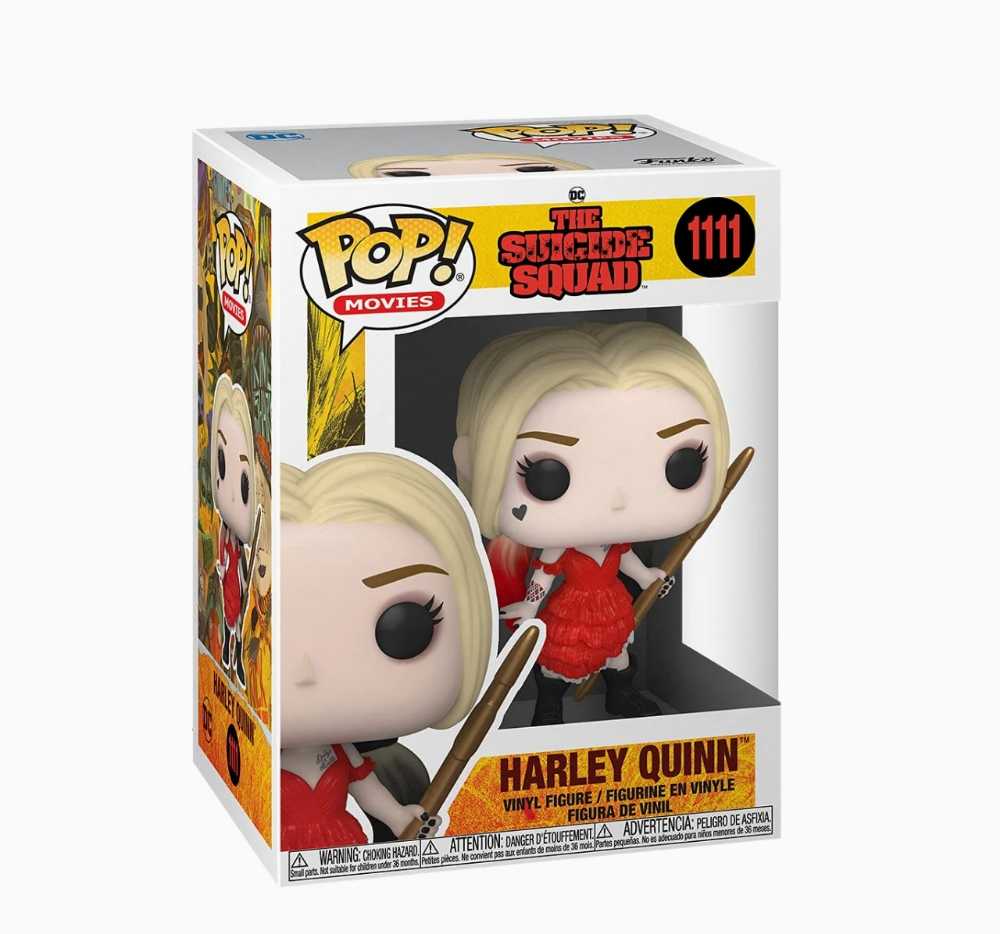 DC Comics: Funko Pop! The Suicide Squad - Harley Quinn Damaged Dress #1111 - Funko (Funko Pop) action figure collectible [Barcode 889698560160] - Main Image 4