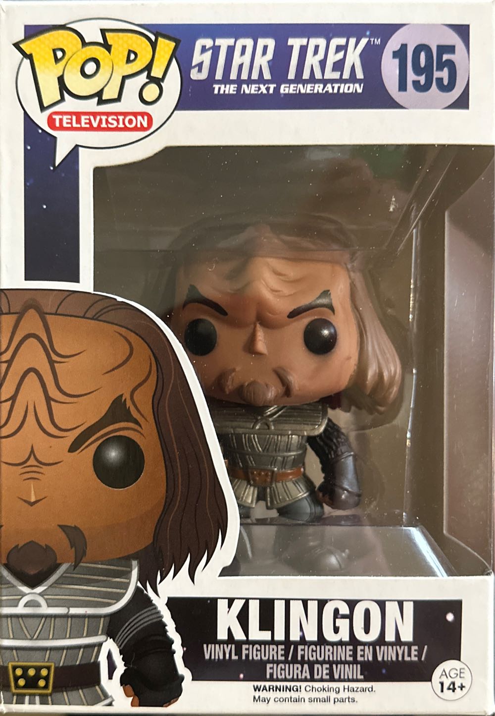 Star Trek: TNG Klingon - Funko Pop (Funko Pop! Television) action figure collectible [Barcode 849803049065] - Main Image 2