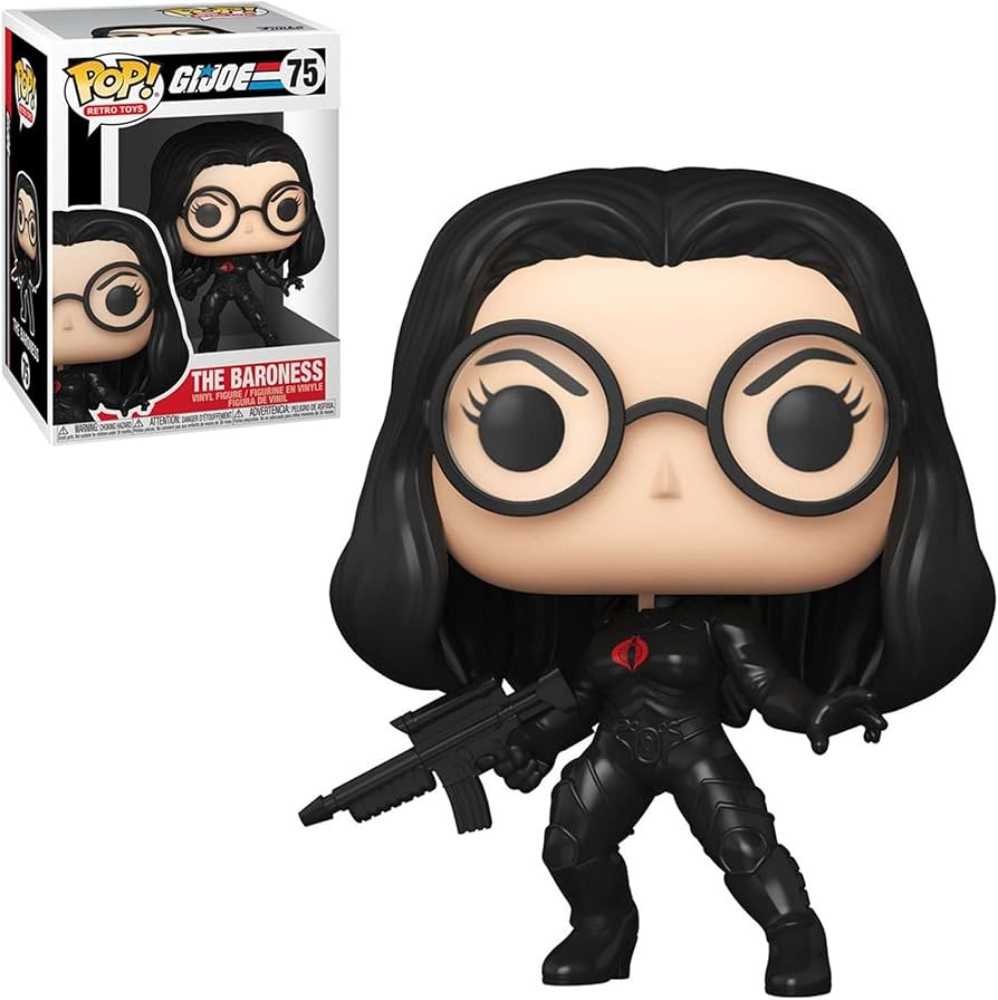 GI Joe - Baroness #75 - Funko (Funk Pop! Retro Toys) action figure collectible [Barcode 889698557849] - Main Image 3