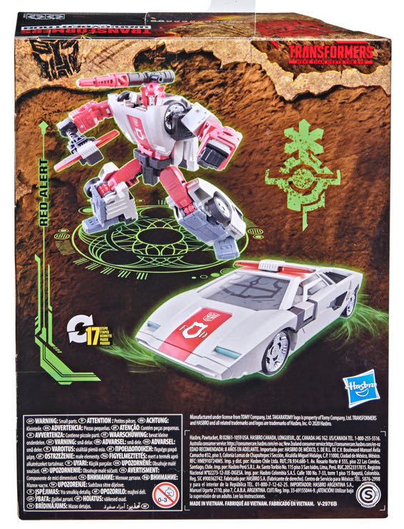 Red Alert - Hasbro / Takara Tomy (The Transformers) action figure collectible [Barcode 5010993855070] - Main Image 4