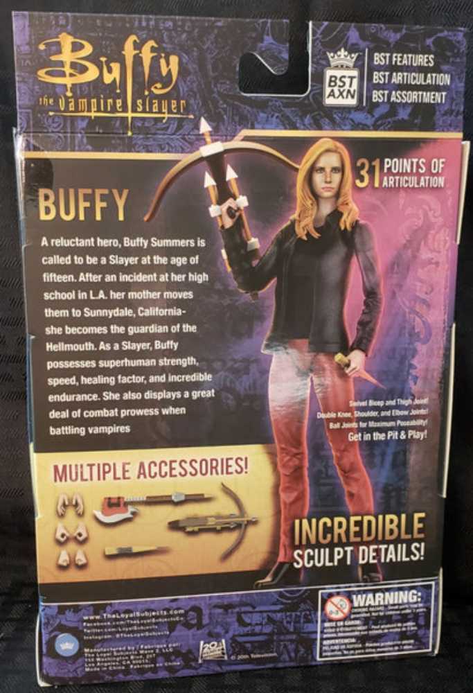 BST AXN The Loyal Subjects Buffy The Vampire Slayer Buffy - BST AXN (Buffy The Vampire Slayer) action figure collectible [Barcode 850795008978] - Main Image 3