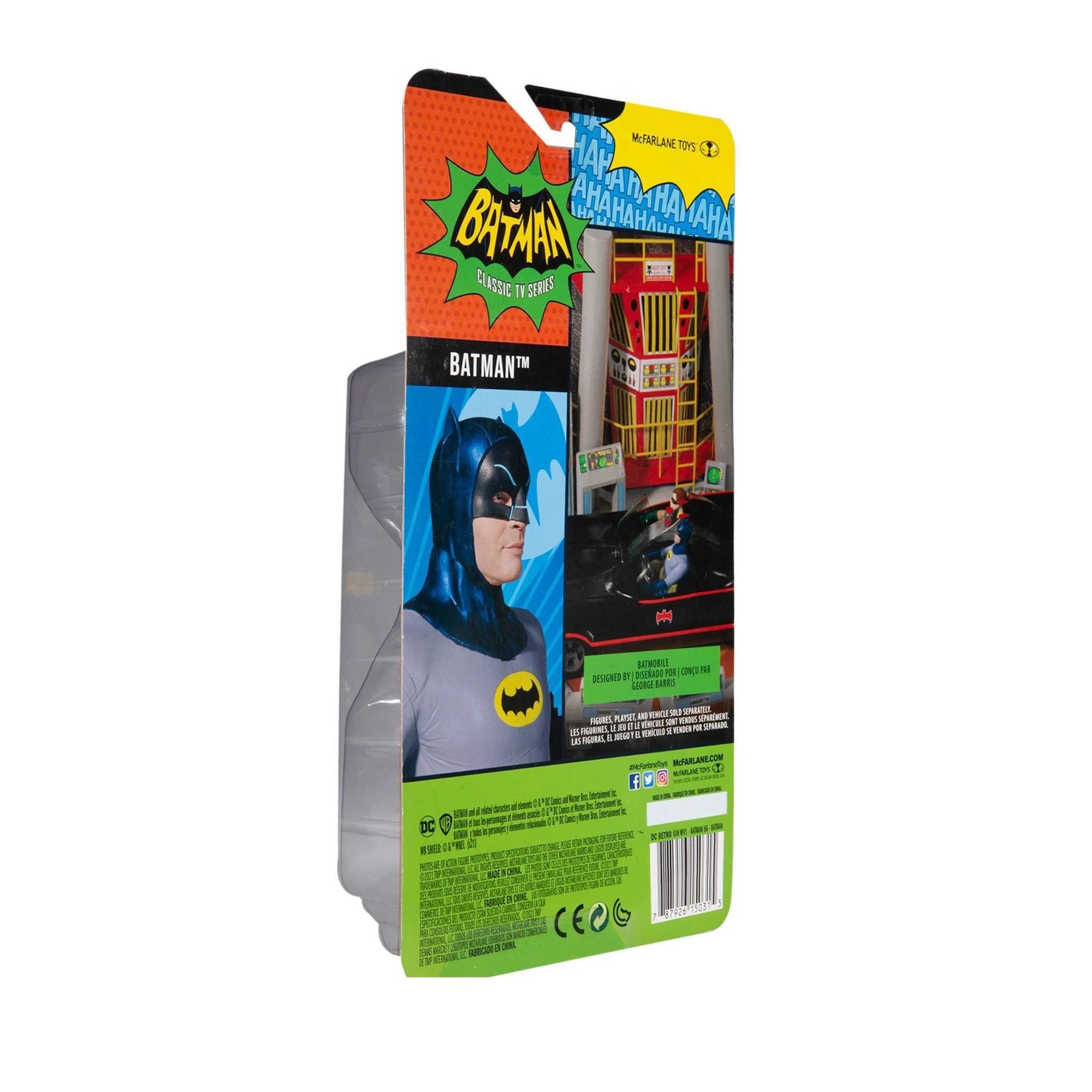 Batman - McFarlane Toys (Batman ‘66) (DC Batman ‘66) action figure collectible [Barcode 787926150315] - Main Image 4