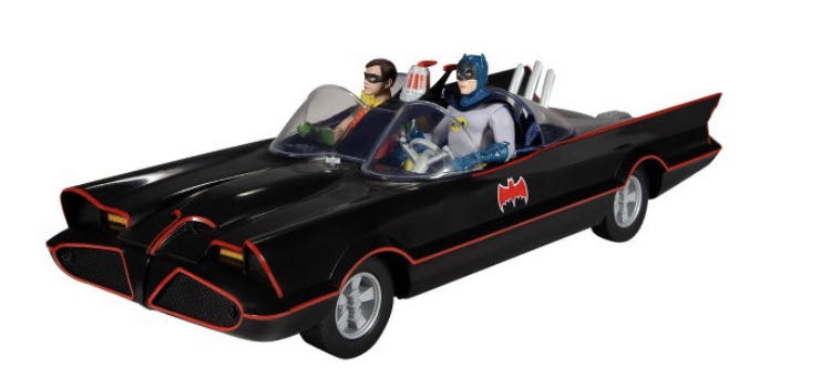 Batmobile ’66 - McFarlane Toys (Batman ‘66) (Batman 1966 Classic TV Series) action figure collectible [Barcode 787926157086] - Main Image 2