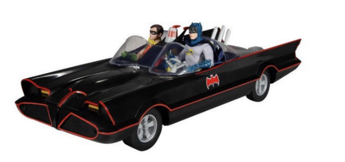 Batmobile ’66 - McFarlane Toys (Batman ‘66) (Batman 1966 Classic TV Series) action figure collectible [Barcode 787926157086] - Main Image 3