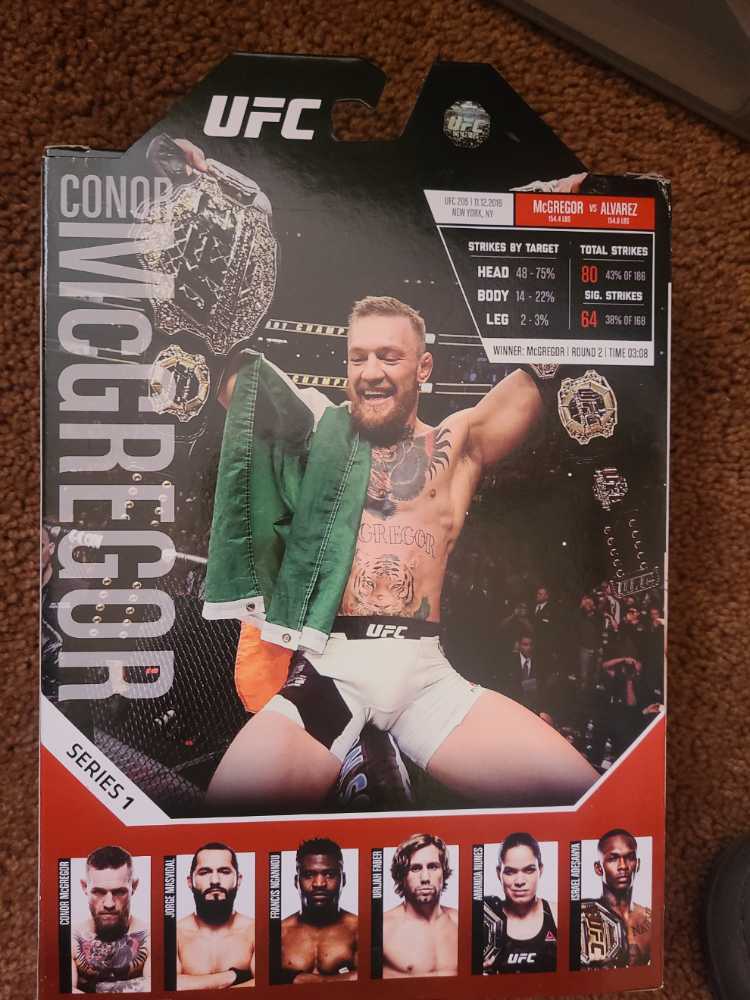 Jazwares UFC Ultimate Series Conor Mcgregor - Jazzwares (UFC & WWE Ultimate Series) action figure collectible [Barcode 191726390473] - Main Image 2