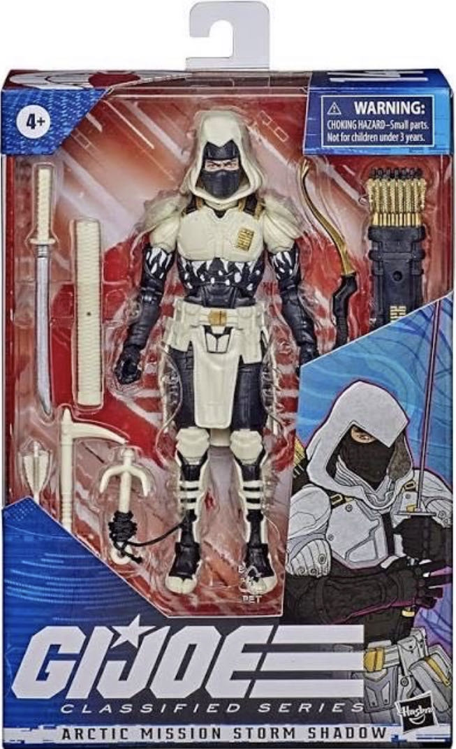 #14 Storm Shadow (Arctic Mission) - Hasbro (G.I.Joe Classified Series) action figure collectible [Barcode 05010993729272] - Main Image 2