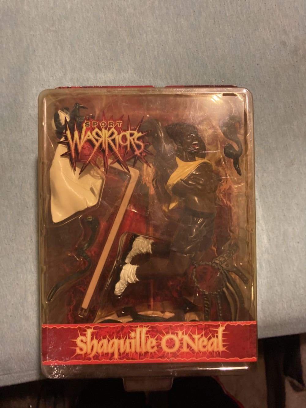 Shaquille O’neal Basketball Legend Sports Warriors Action Figure & Accessoriesrare - Crazyworks L.L.C. action figure collectible [Barcode 697424490090] - Main Image 3