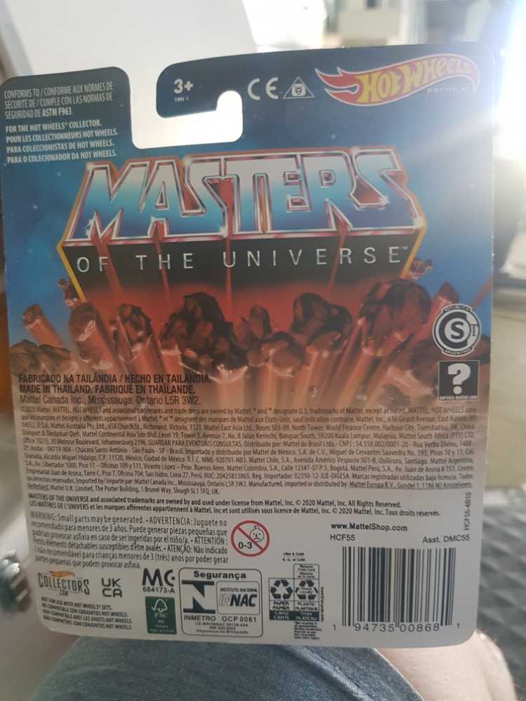 Wind Raider (Masters Of The Universe) - Hot Wheels (Mattel) (Hot Wheels - Retro Entertainment) action figure collectible [Barcode 194735008681] - Main Image 2