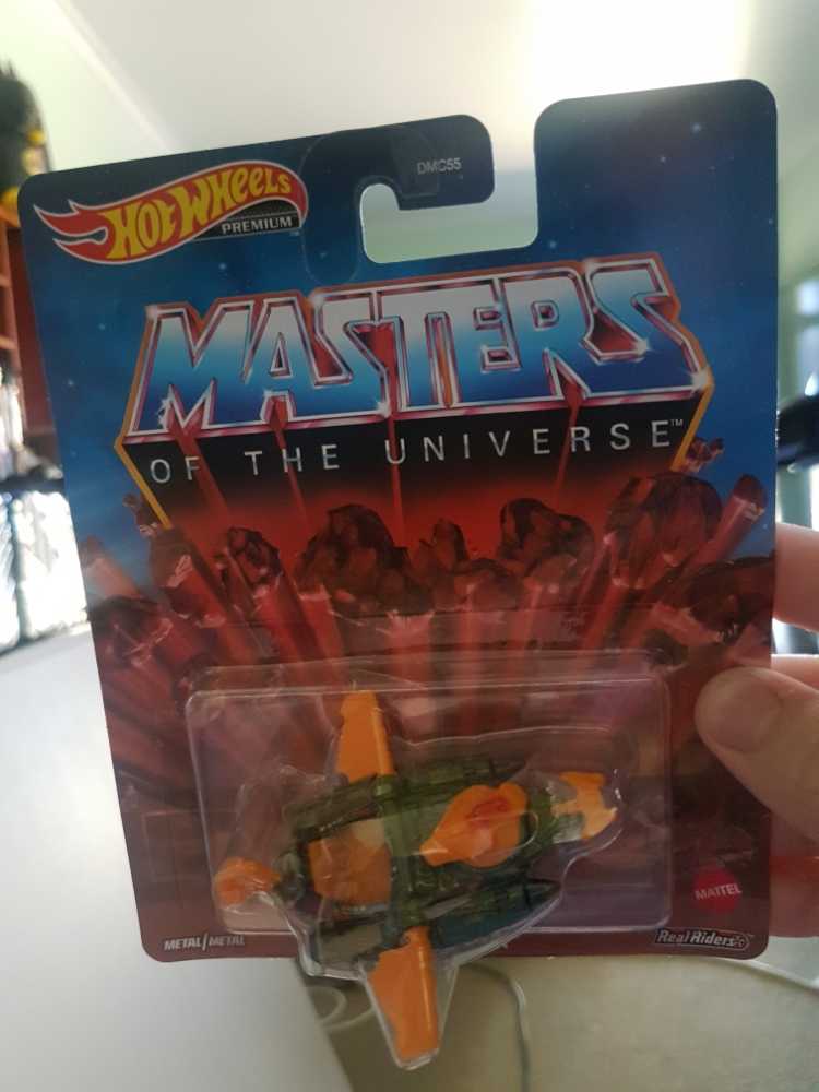 Wind Raider (Masters Of The Universe) - Hot Wheels (Mattel) (Hot Wheels - Retro Entertainment) action figure collectible [Barcode 194735008681] - Main Image 4