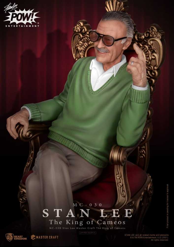 Stan Lee, The King of Cameos (MC-030) - Beast Kingdom action figure collectible - Main Image 2