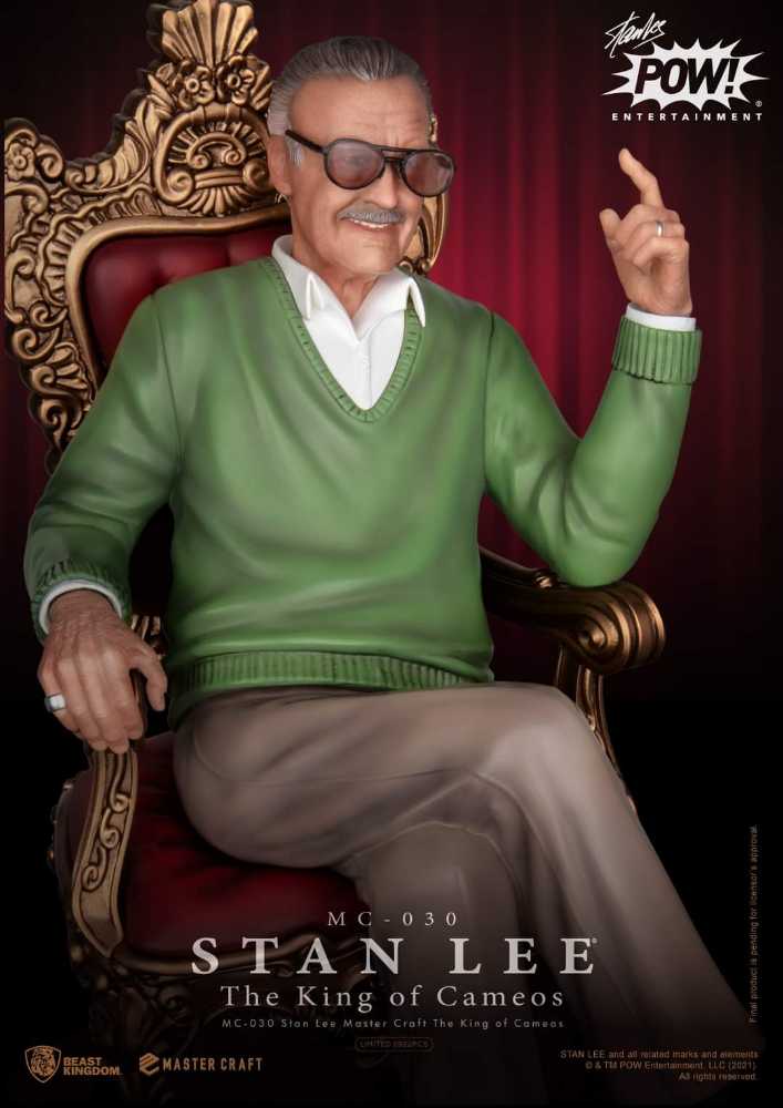 Stan Lee, The King of Cameos (MC-030) - Beast Kingdom action figure collectible - Main Image 3