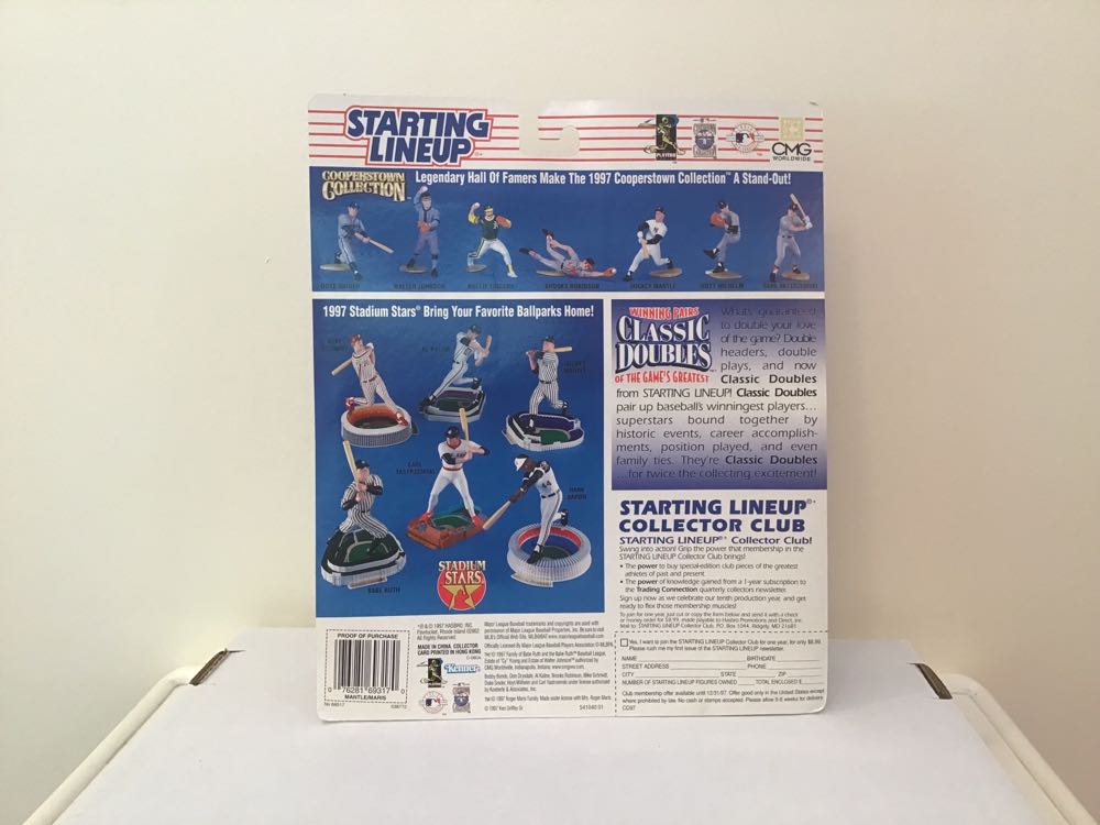 Mickey Mantle / Roger Maris - Kenner (Classic Doubles) action figure collectible - Main Image 2