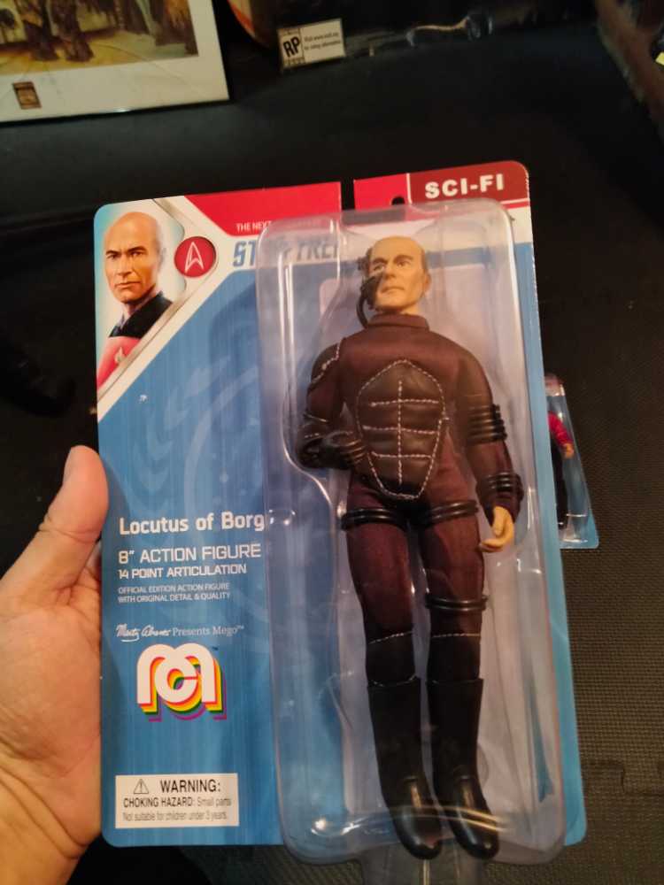 Star Trek Mego - Locutus of Borg - MEGO Corp. (Star Trek - The Next Generation) action figure collectible [Barcode 850002478662] - Main Image 2