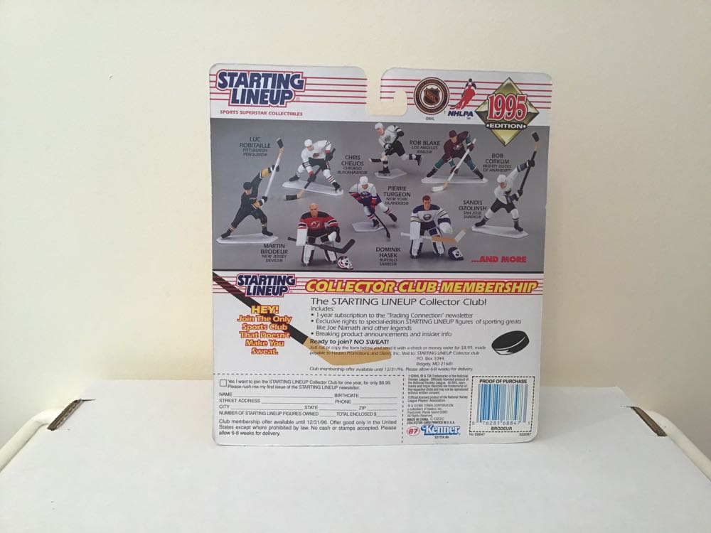 Martin Brodeur - Kenner action figure collectible - Main Image 2