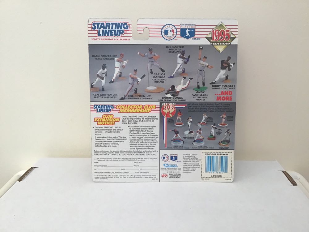 Jay Buhner - Kenner action figure collectible - Main Image 2