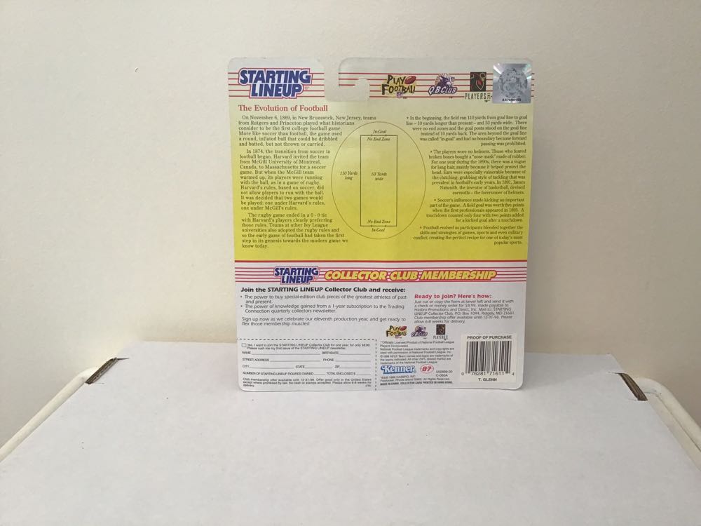 Terry Glenn - Kenner action figure collectible - Main Image 2