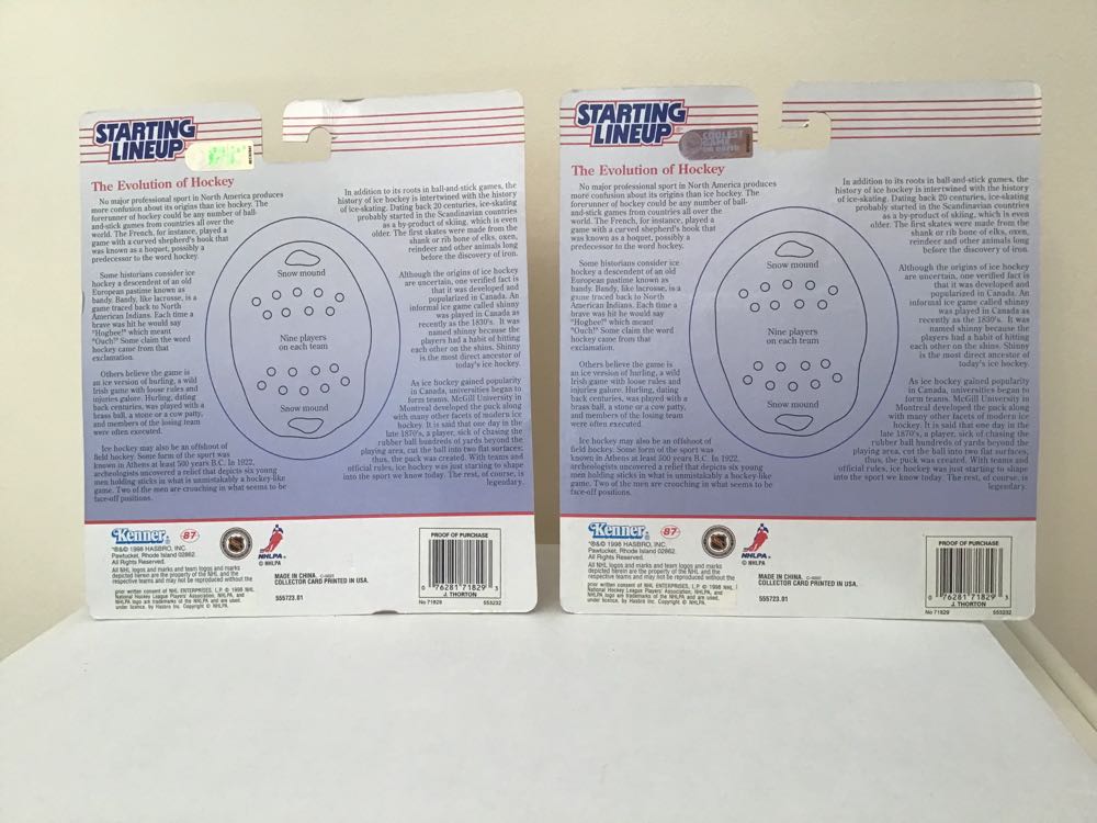 Joe Thornton - Kenner action figure collectible - Main Image 2