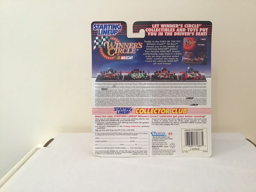 Jeff Gordon - Kenner action figure collectible - Main Image 2