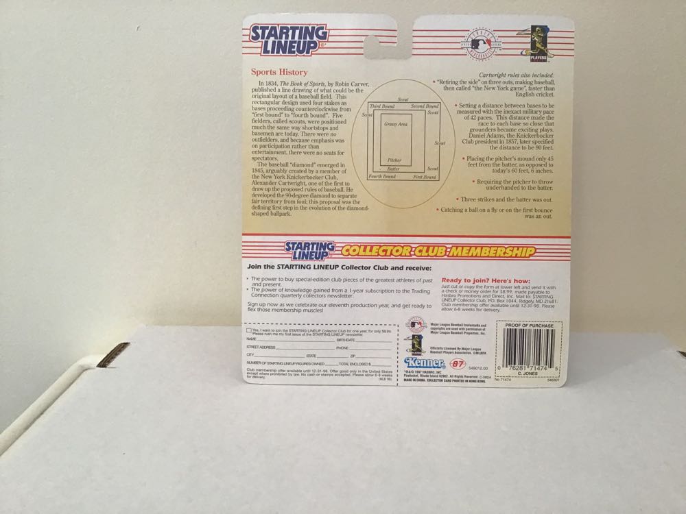 Chipper Jones - Kenner action figure collectible - Main Image 2