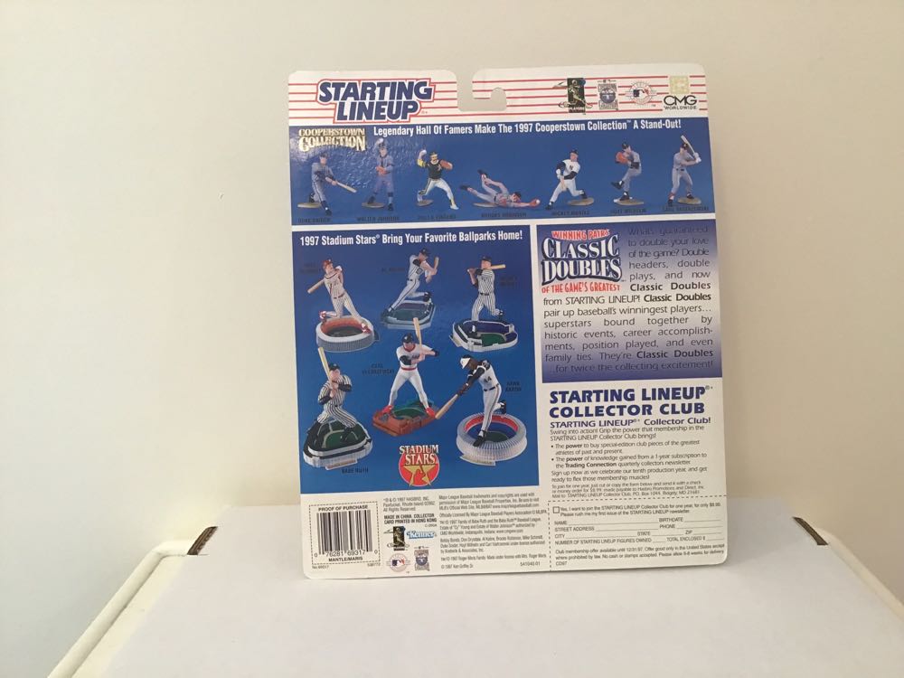 Mickey Mantle / Roger Maris - Kenner (Classic Doubles) action figure collectible - Main Image 2