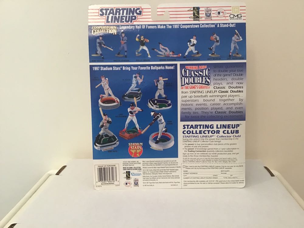 Mark McGwire / Roger Maris - Kenner (Classic Doubles) action figure collectible - Main Image 2