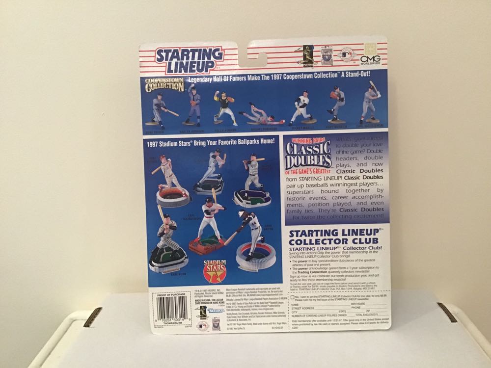 Frank Thomas / Babe Ruth - Kenner (Classic Doubles) action figure collectible - Main Image 2