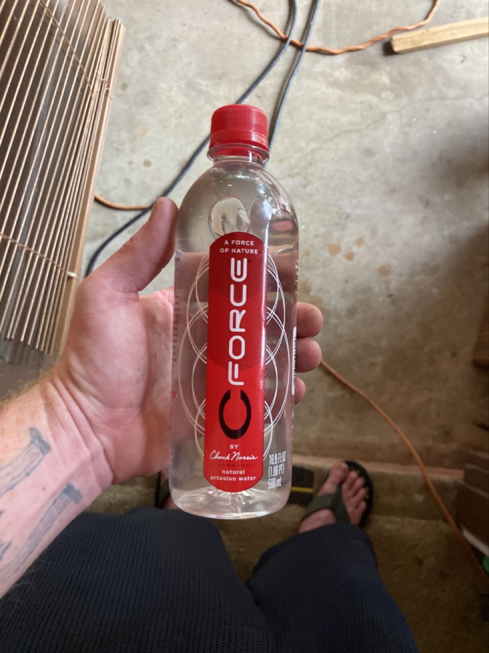 Cforce Bottled Water - Cforce action figure collectible [Barcode 855891006019] - Main Image 3